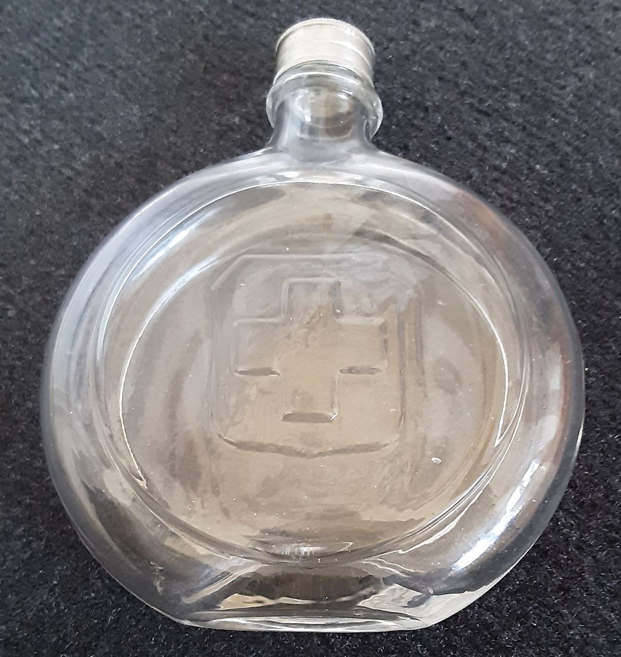 Bottiglie: Glasflasche,Schweizerkreuz,Schnapsflasche – Usato da Grosswangen venduto da Spengler66 2