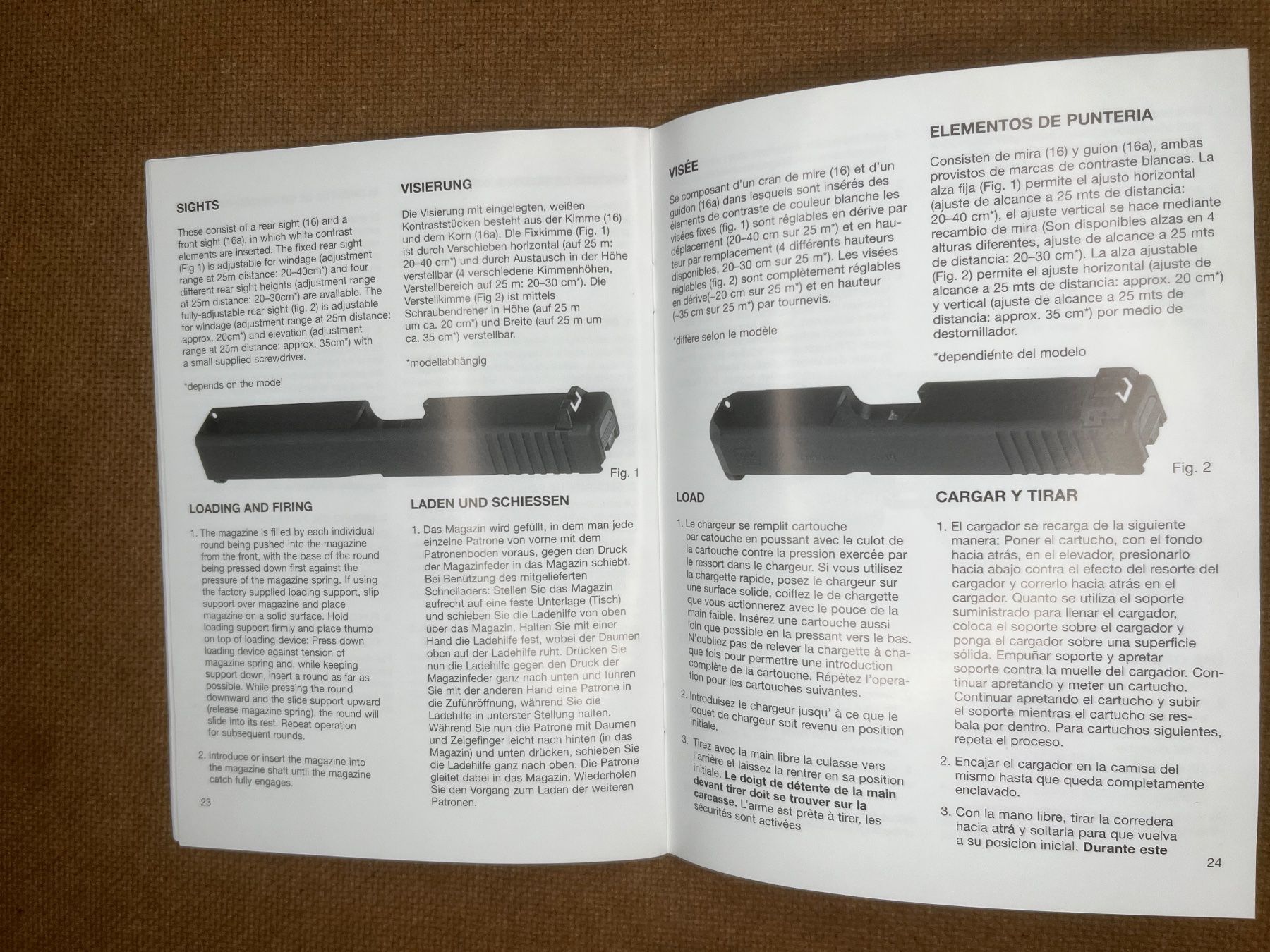Bücher: Anleitung zu GLOCK Pistolen – Gebraucht aus Magden von Hornet2 3