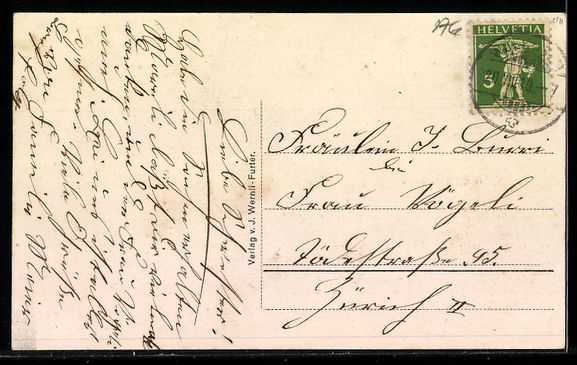 Cartoline postali: Schafisheim, Blick zur Kirche, Strassenp – Usato da Berlin venduto da bartko-reher 1