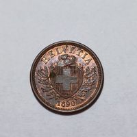 2 Rappen 1890 vz-unz