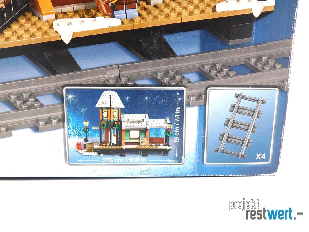Lego Kit di costruzioni: Winterlicher Bahnhof von LEGO – Nuovo e nell'imballaggio originale da Bülach venduto da restwert_buelach 2