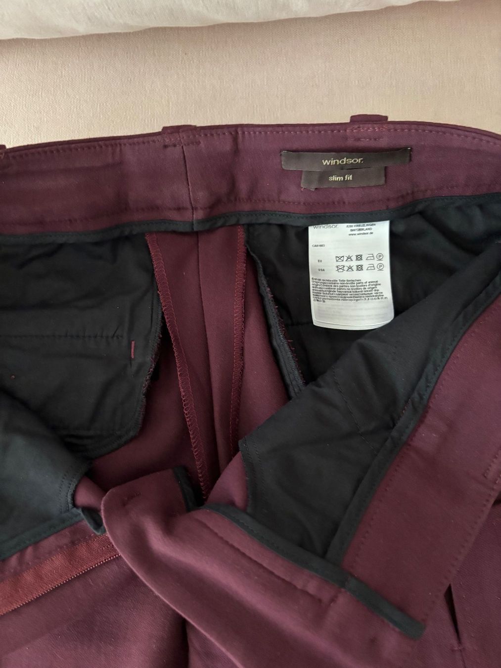 Windsor Pantaloni: WINDSOR Hose Gr. 32, neu – Nuovo (secondo la descrizione) da Egg b. Zürich venduto da chimago 7