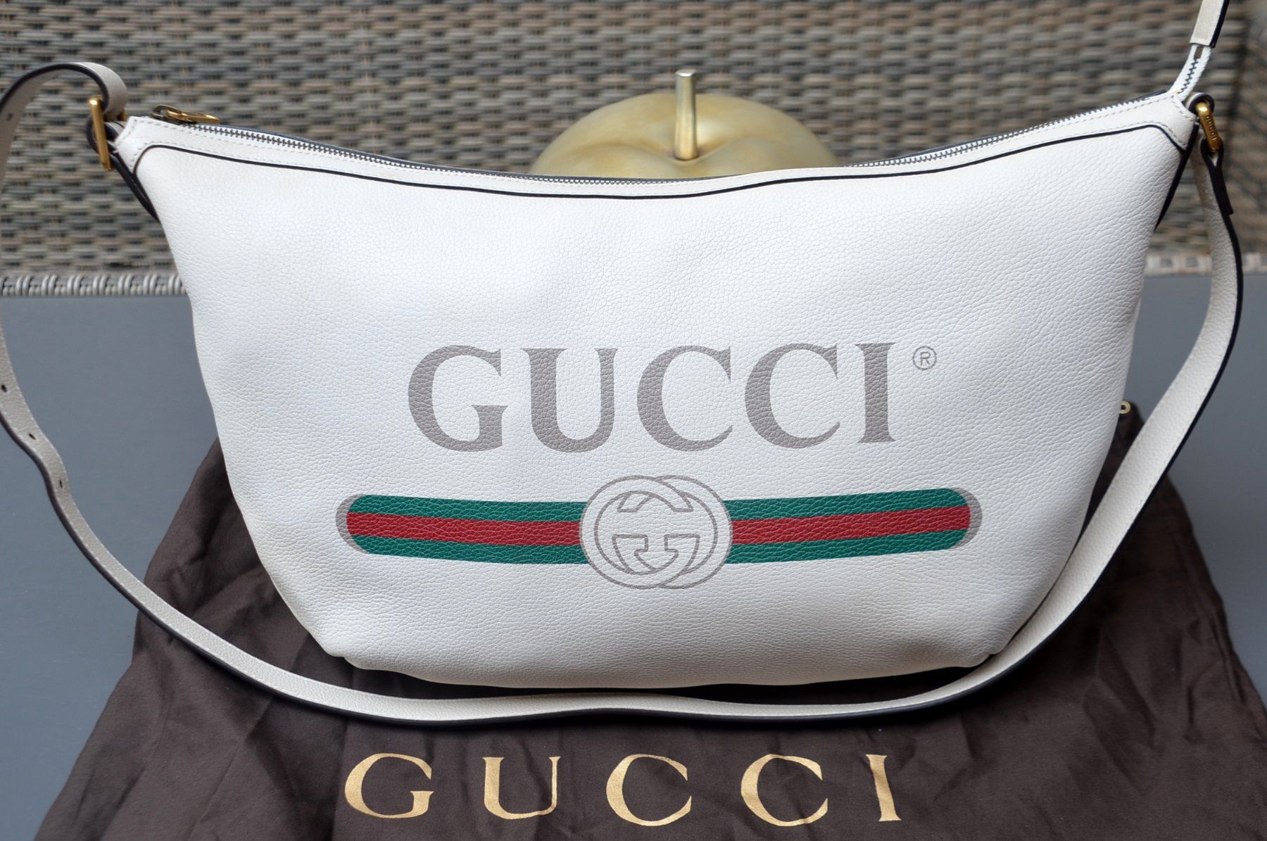 Gucci Borse da donna: Gucci Logo Half Moon  Tasche / sac – Usato da Collonges venduto da Auganien 1