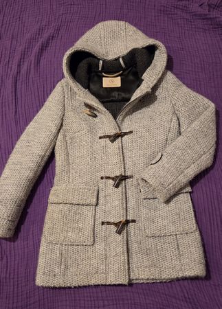 kurz Mantel | LOST IN ALBION | Grau | gr. S