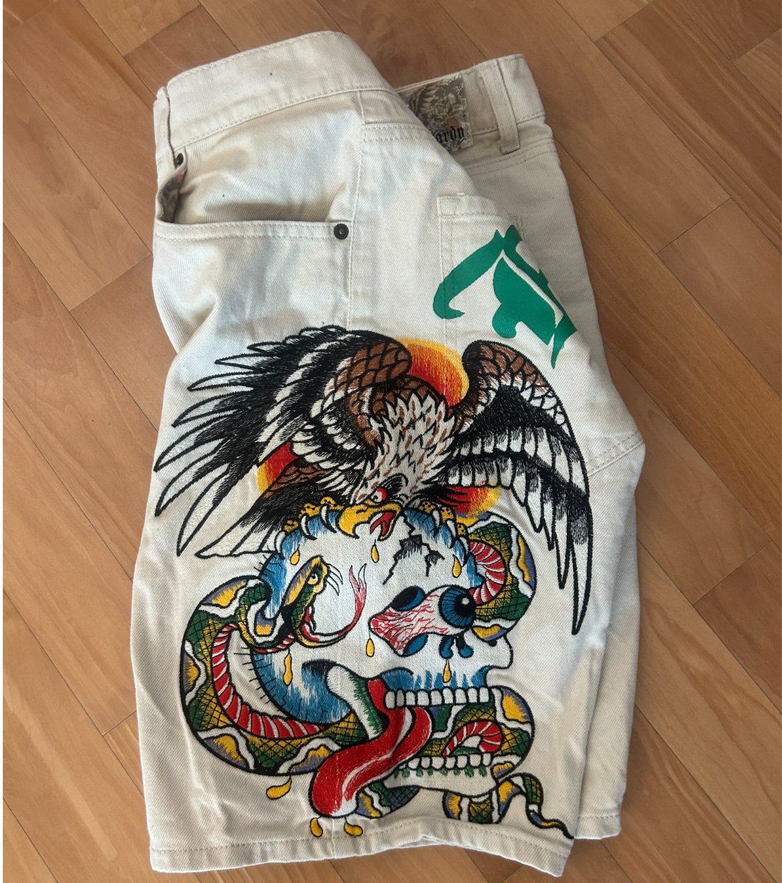 Ed Hardy Pantaloni: Ed Hardy graphic shorts – Usato da Küsnacht ZH venduto da Calebus 1