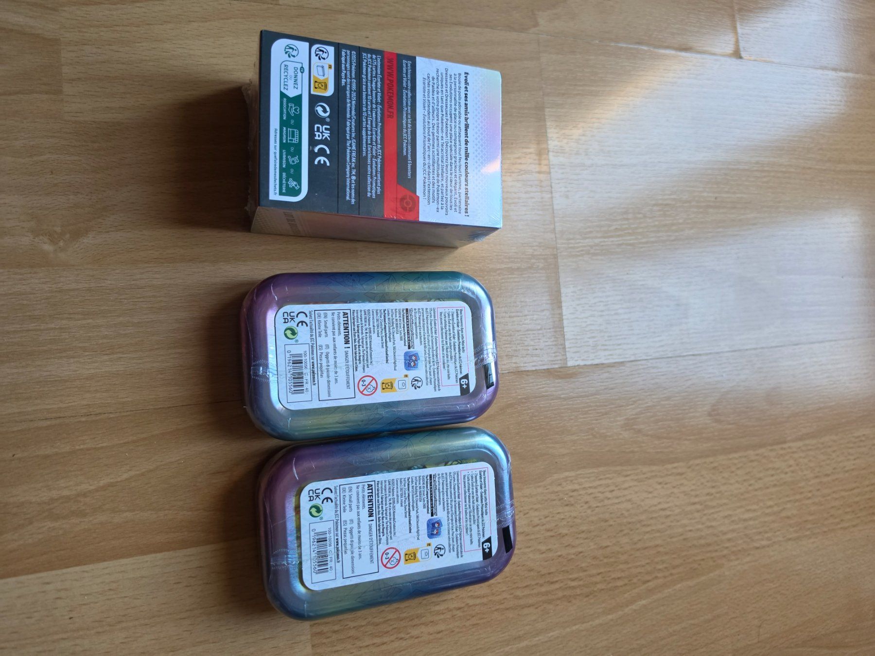 Pokémon Sammelbilder & Trading cards: Lot de 6 Boosters +4 Évolutions Prismatiques fr. – Neu (gemäss Beschreibung) aus Noiraigue von Ronoa 1