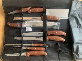Swiss Line Messerset 8-teilig  NEU mit Tasche