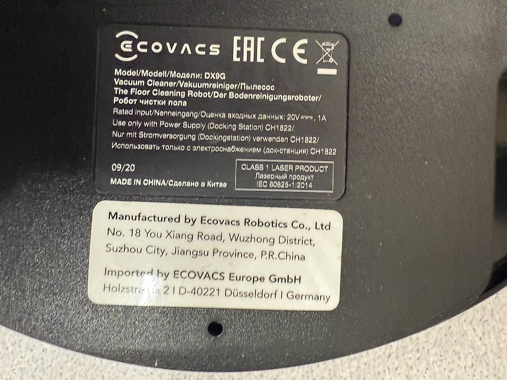 Ecovacs Aspirapolveri & Accessori: ECOVACS DEEBOT OZMO 950 - Saug- & Wischroboter – Usato da Basel venduto da Timmi244 1
