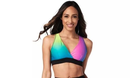 Orginal Zumba Top Rainbow Gr. S