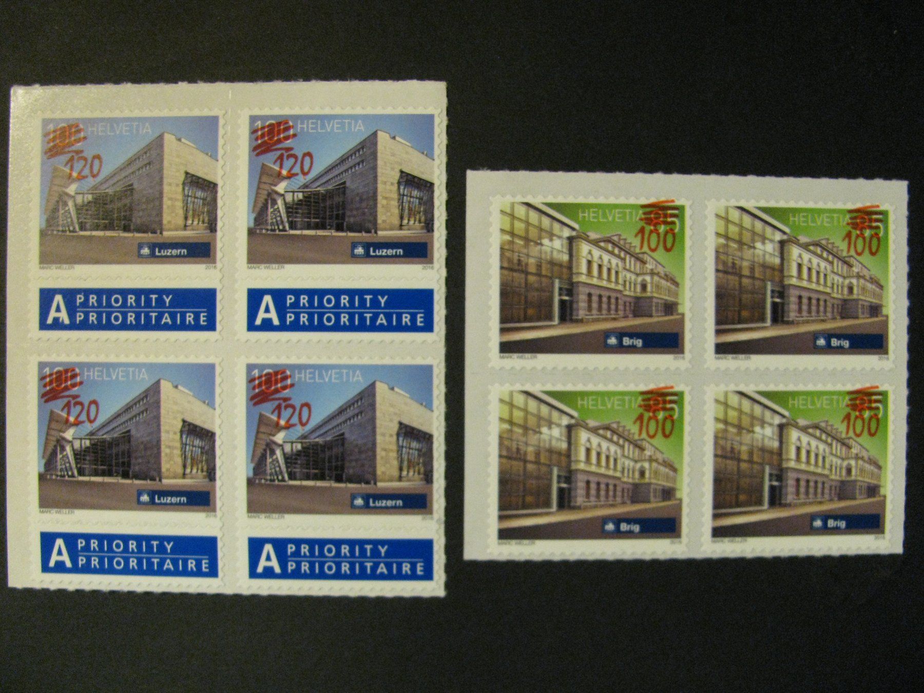 Tous les timbres: 4er block postfrisch** – Neuf (Voir description) à Biel/Bienne par QBORNES63