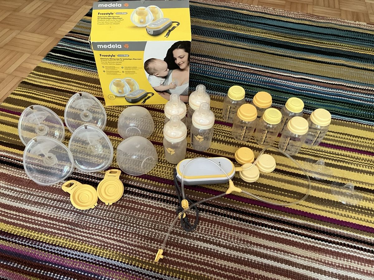 Medela Accessori per l’allattamento: Meleda Milchpumpe Freestyle Handsfree – Usato da Zürich venduto da juliearlt