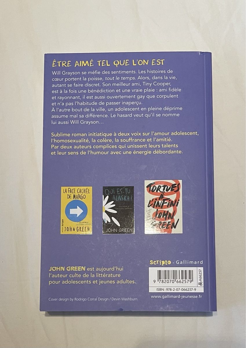 Bücher: "Will & Will" de John Green et David Levithan – Gebraucht aus Cortaillod von seba15 1