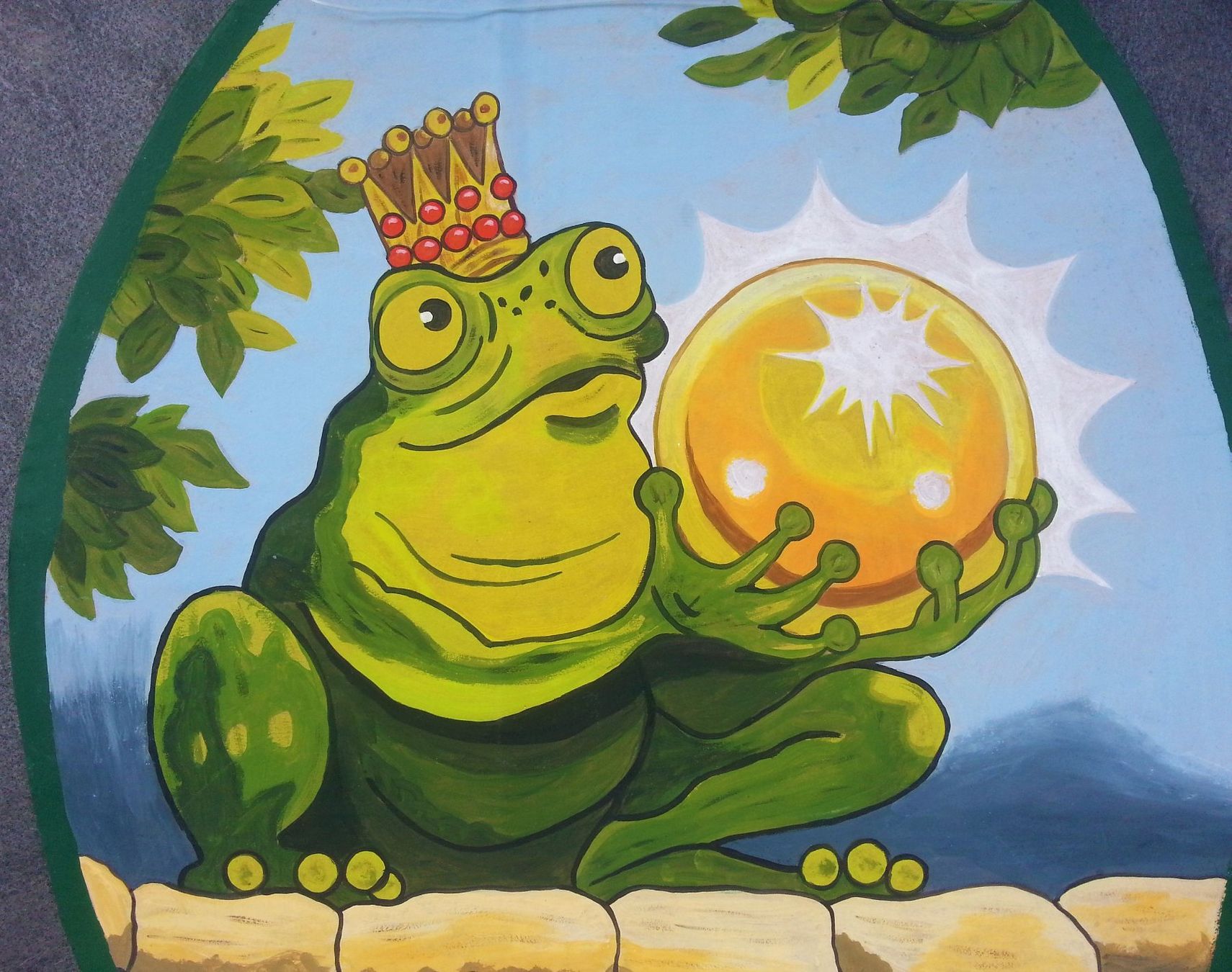 Gemälde: Gemälde Märchen: Der Froschkönig, um 2000 – Gebraucht aus Oberriet SG von ganesh435 1