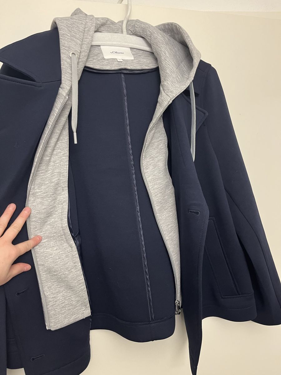 Giacche: Übergangsjacke Cabanjacke Gr. 44 navy – Nuovo (secondo la descrizione) da Stans venduto da Cindy-1313 4