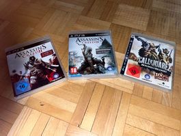 3x PS3 Games