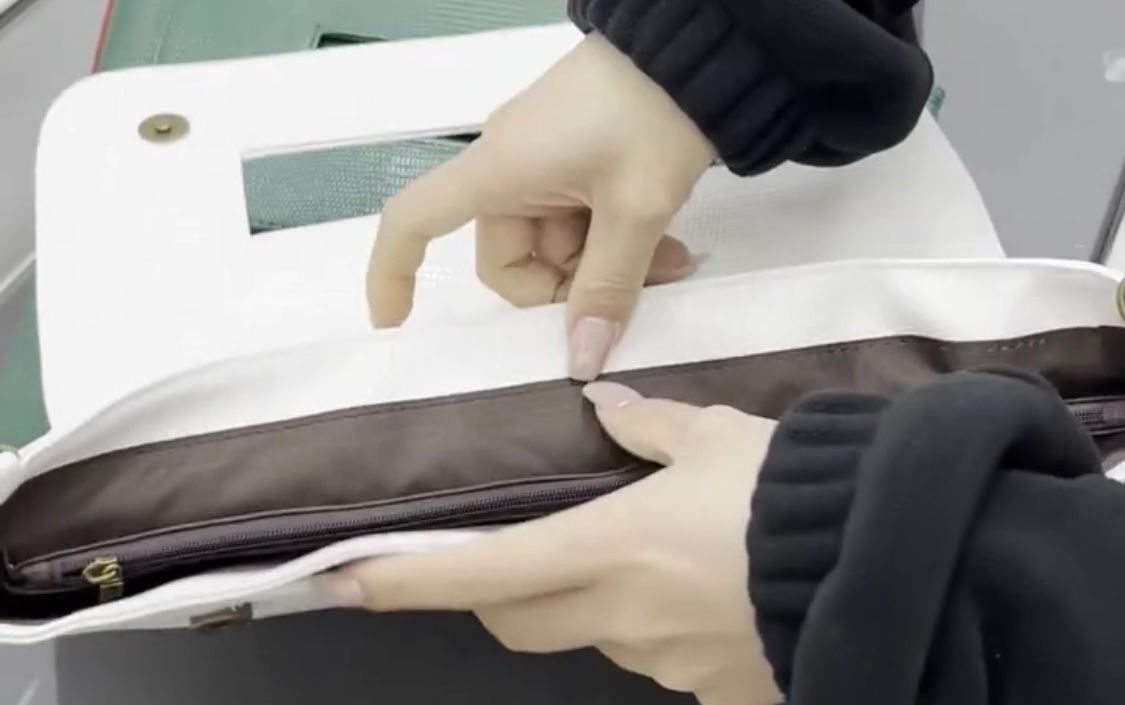 Borse da donna: Edle hingucker Handtasche, weiss 37x25cm – Nuovo e nell'imballaggio originale da Winkel venduto da ferrari2022 3