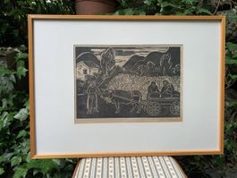 FELS PETER 1907-1982 Holzschnitt 