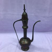 Orientalische Messingkaraffe Wasserkrug  Vintage Deko