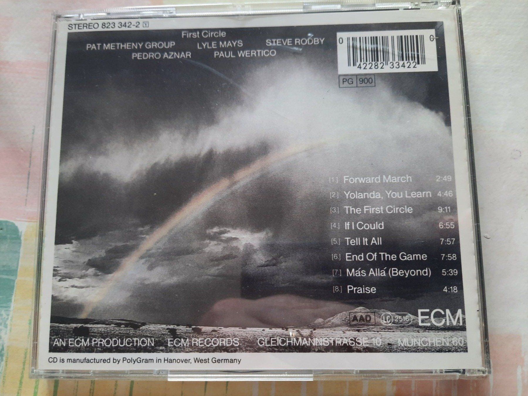 CDs: Cd Pat Metheny group - First circle – Gebraucht aus Pully von bro_n52j 1