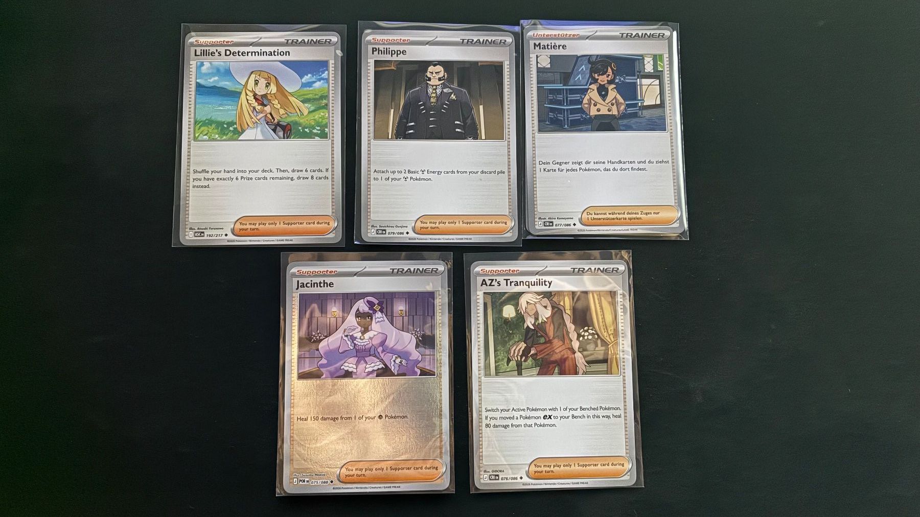 Pokémon Carte collezionabili: Pokemon Trainer Karten – Nuovo (secondo la descrizione) da Nottwil venduto da nil_9xjg 8