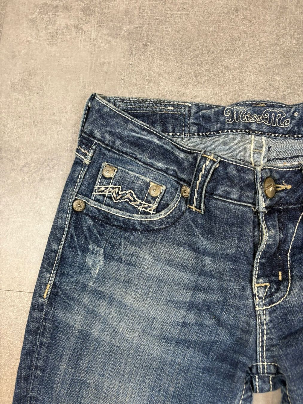 Jeans: Miss Me Bootcut Jeans - Grösse M/28 – Nuovo (secondo la descrizione) da Werdenberg venduto da hase.vintage 3