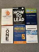 6 Bücher zu Leadership, Agilität, Persönlichkeitsentwicklung