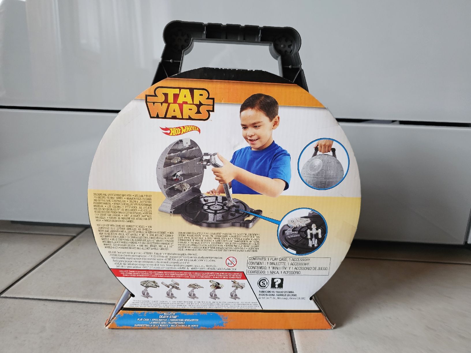 Star Wars Statuette: Hot Wheels Star Wars Death Star / Fabrikneu – Nuovo e nell'imballaggio originale da Schneisingen venduto da backstore24 1