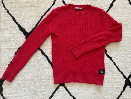 Calvin Klein Kabelpullover, Grösse S.