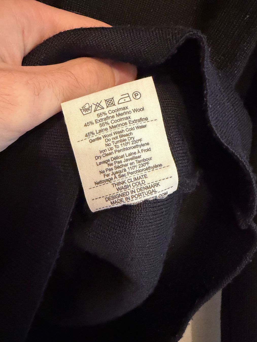 Norse Projects Pullover & Sweatshirts: Norse Projects Verner Double Faced Pullover Schwarz – S – Gebraucht aus Affoltern am Albis von AussieRules 4