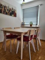 4 Stühle, inkl. Sitzkissen