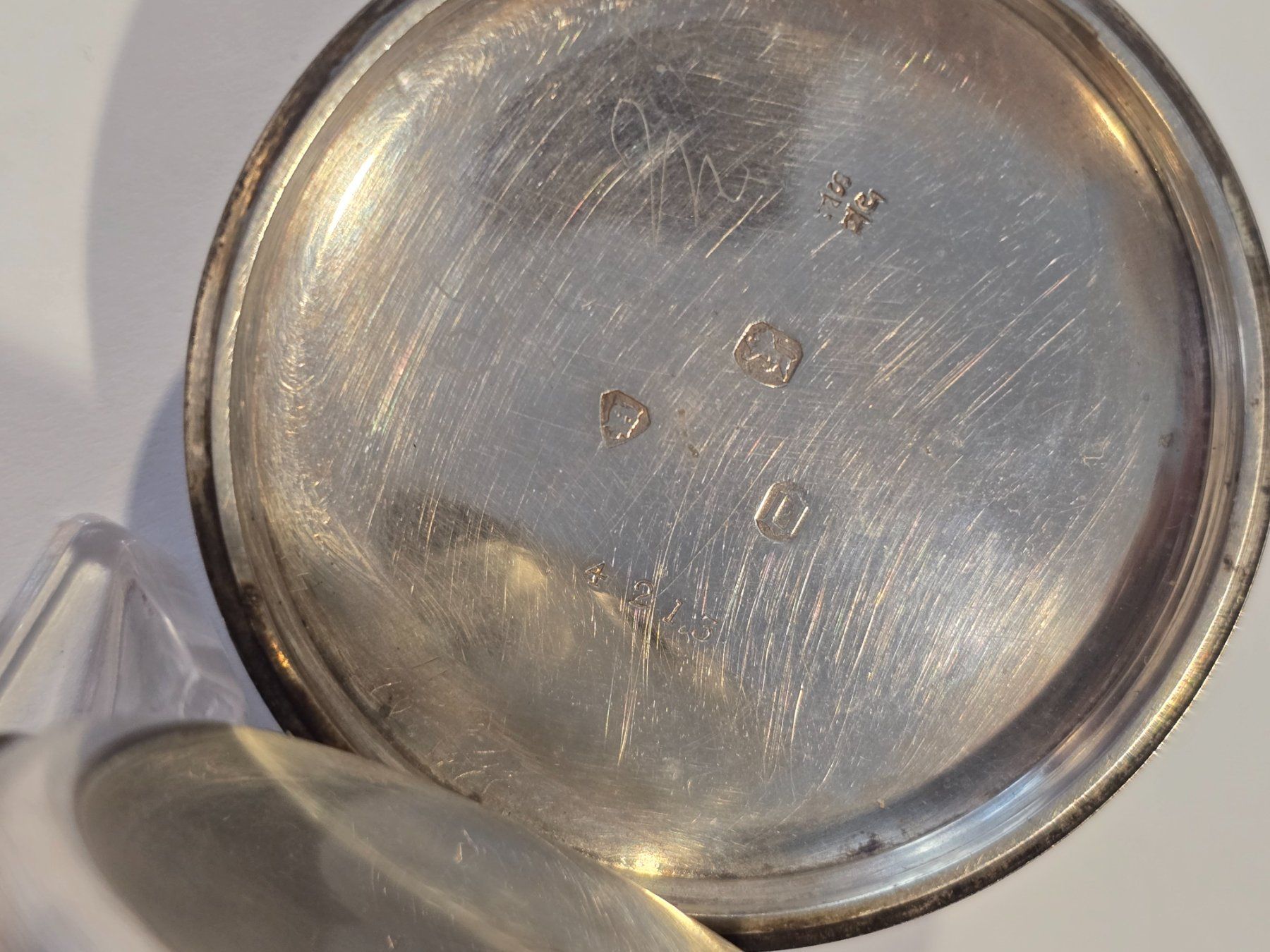 Orologi: Englische Spindeltaschenuhr in Silber – Usato da Ennetbürgen venduto da 50shafali53 5