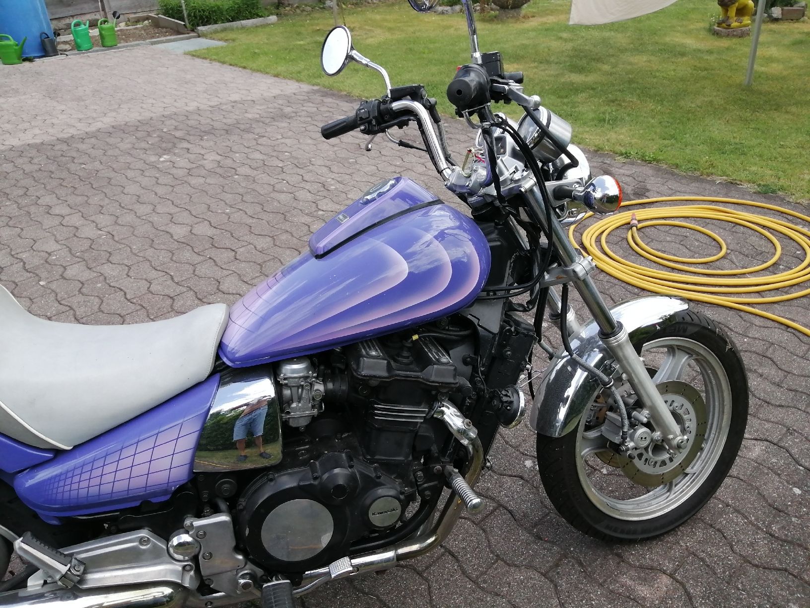 Chopper: Motorrad Chopper Kawasaki – Gebraucht aus Bonaduz von almilo 8