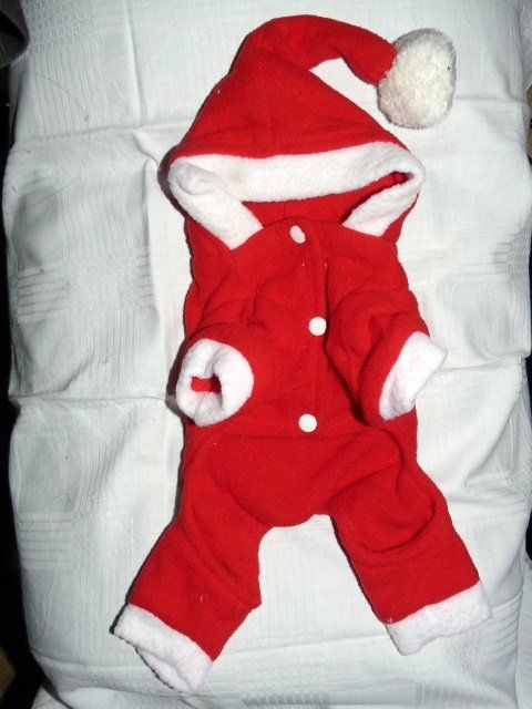 Bekleidung: Hundeoverall Nikolaus, Gr. S/20cm, NEU % – Neu und originalverpackt aus Nunningen von mercury-4-dogs 2