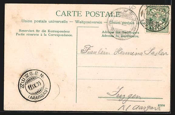 Cartoline postali: AK Vevey, Vue générale – Usato da Berlin venduto da bartko-reher 1