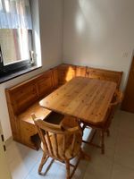 Holz Esstisch mit Bank gebraucht