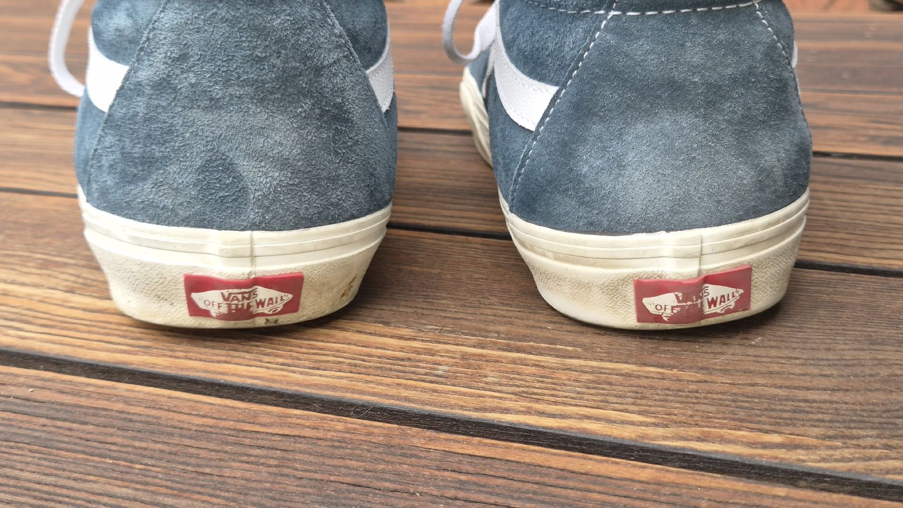 Vans Scarpe da uomo: Vans Sk8-Hi Sneaker blau suede Grösse 44 – Usato da Teufen ZH venduto da finetec 2