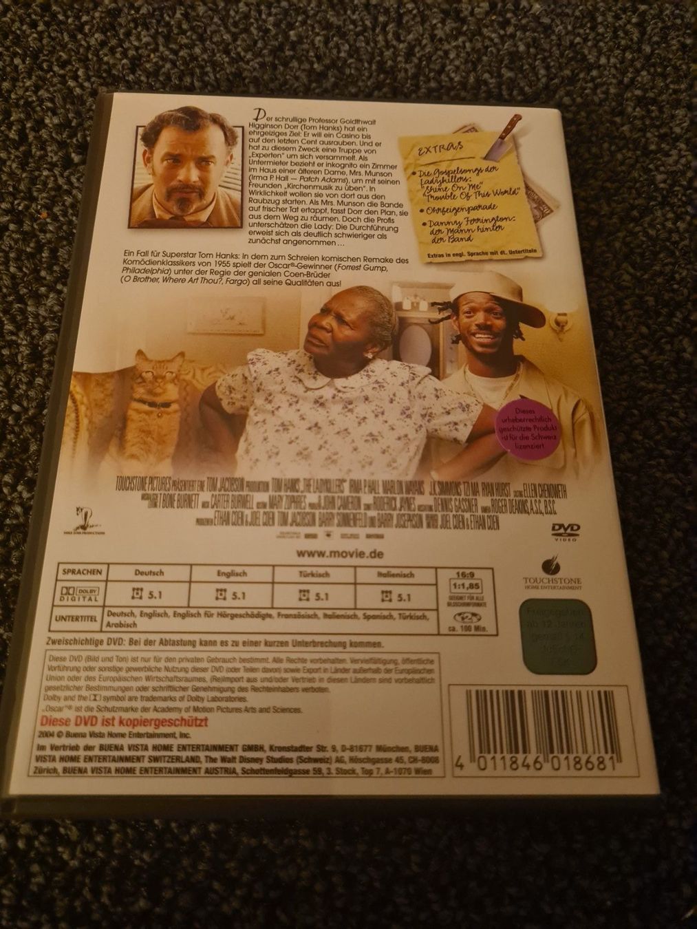 Tutti i DVDs: LADYKILLERS(6226) – Usato da Ruswil venduto da Ruck.Zuck. 1