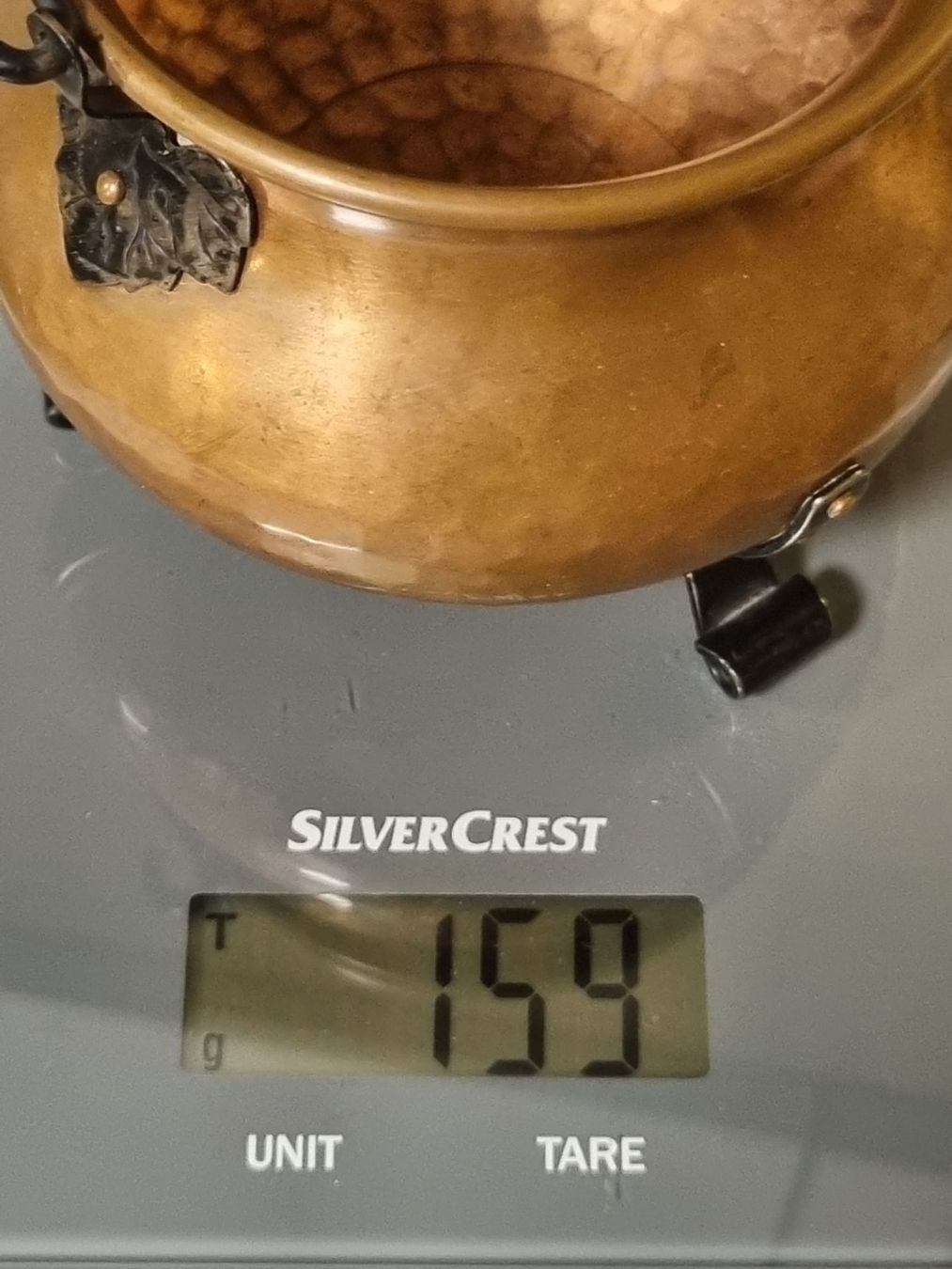 Vasi per fiori: Mini Übertopf Metall Kupferfarben Vintage – Usato da Scharnachtal venduto da devin03 4