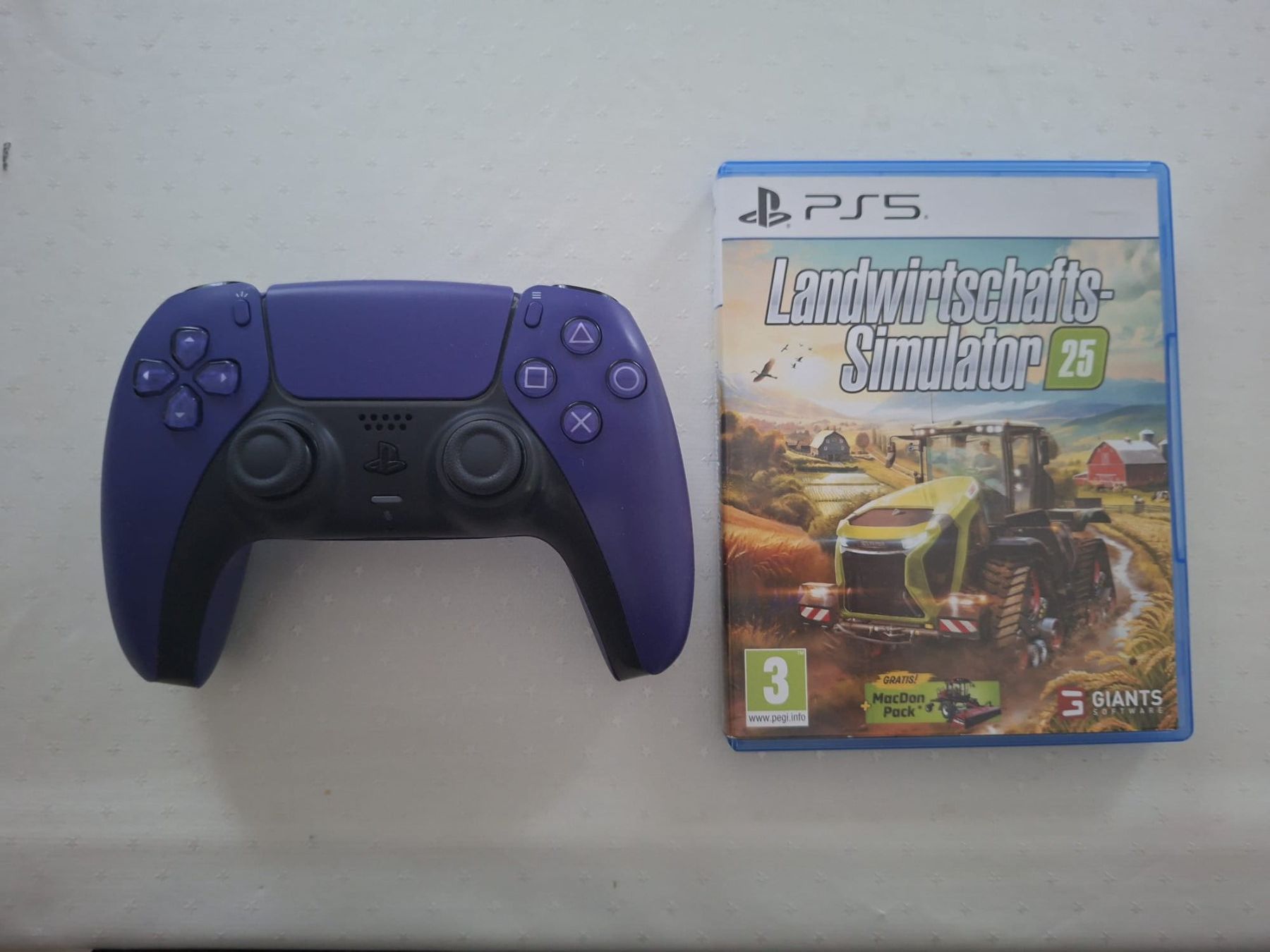 Sony Controller: DualSense Controller + Landwirtschafts Simulator 25 PS5 – Usato da Niederönz venduto da Niederhe
