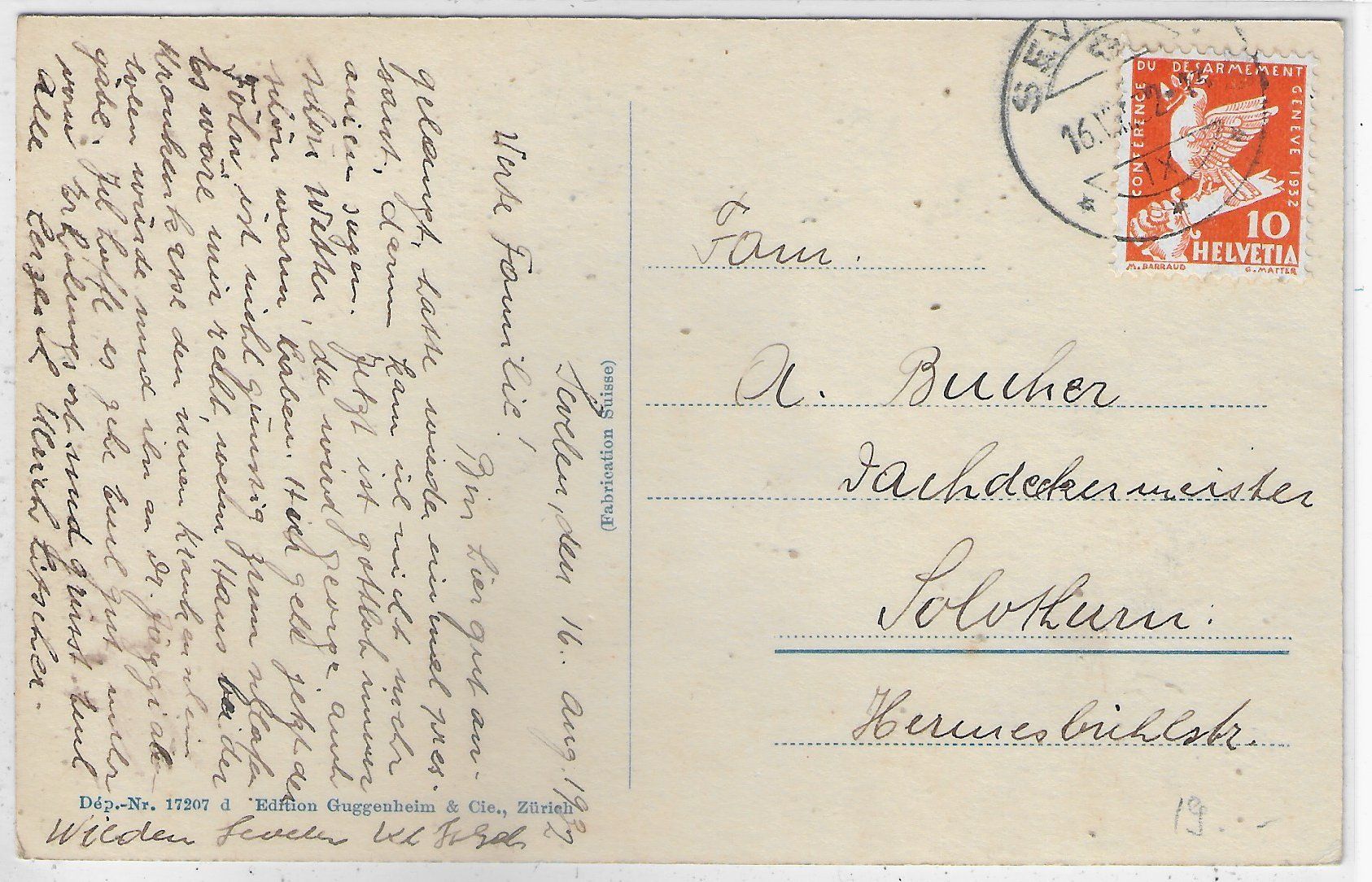 Cartoline postali: Sevelen - Dorfansicht mit Kirche – Usato da Ettingen venduto da Kartenplanet 1