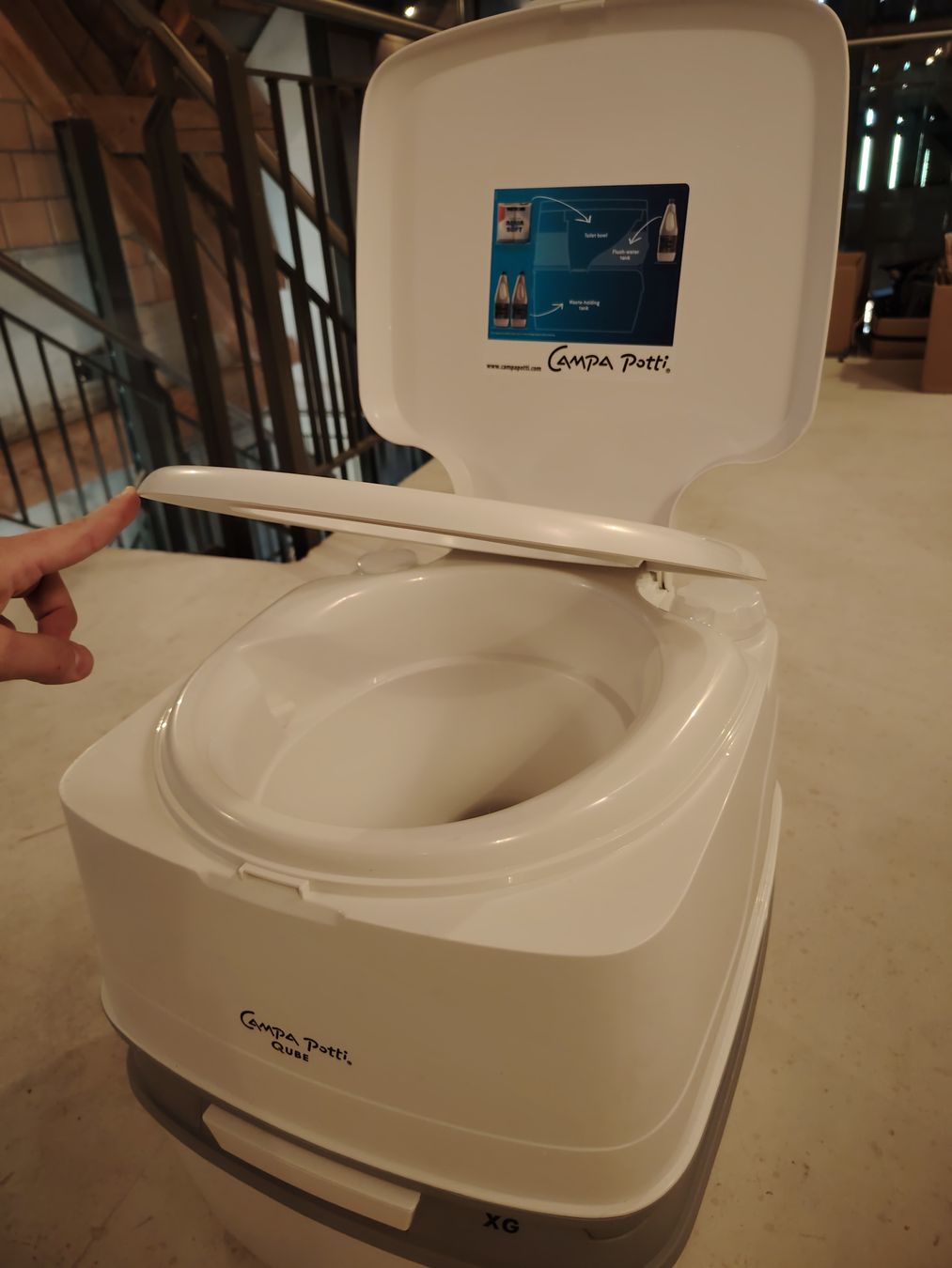 WC: Campingtoilette CampaPotti XG – Gebraucht aus Wichtrach von LeaSt.1994 1