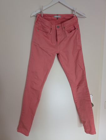 Tommy Hilfiger Baumwoll-Jeans, Koralle Gr. 36, neuwertig