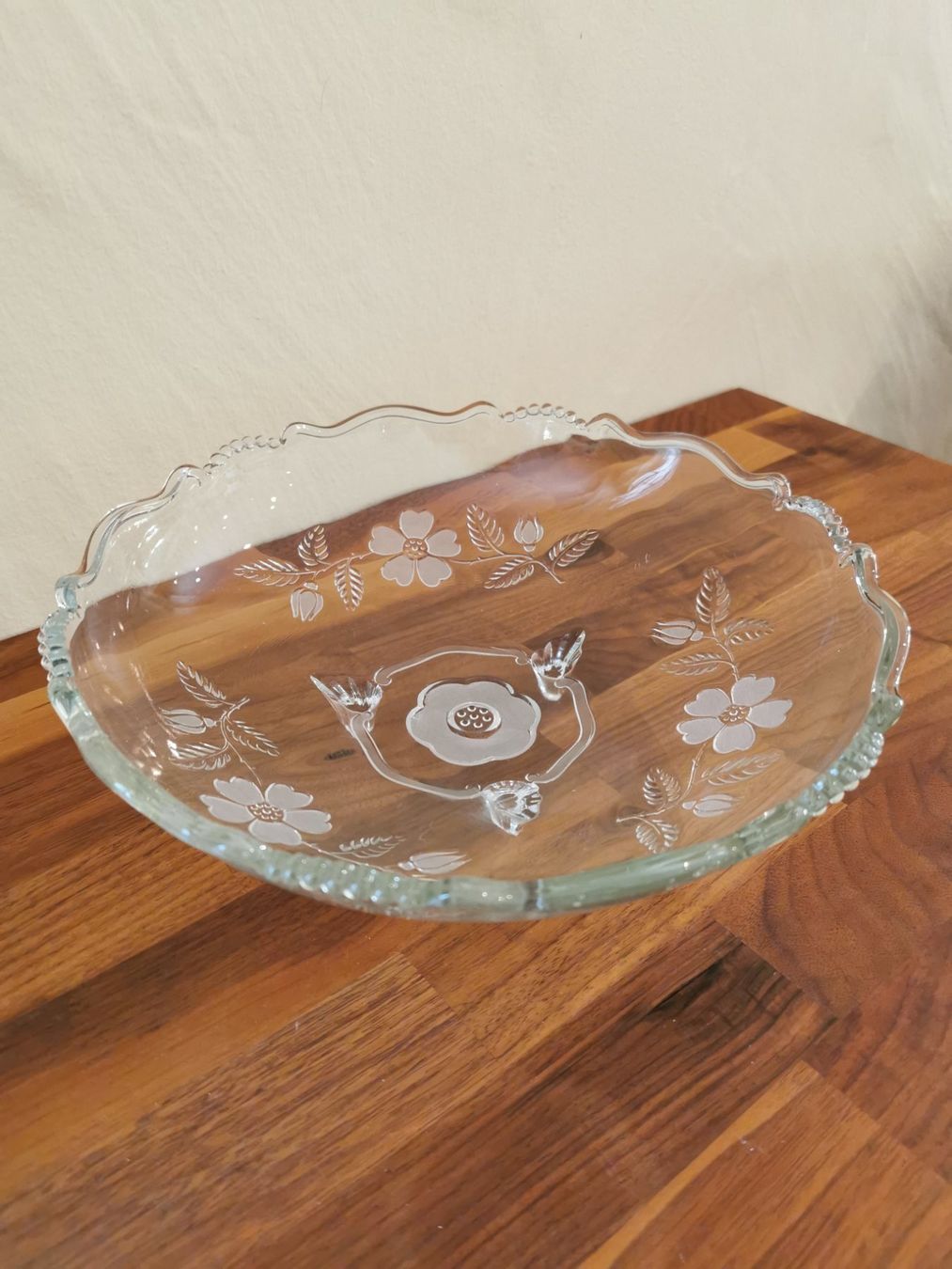 Ciotole: Glas - Schale / Früchteschale / Dekoschale Durchm. 26cm – Usato da Boniswil venduto da Totomat-Lady2