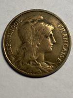 France, 5 centimes 1909 bronze