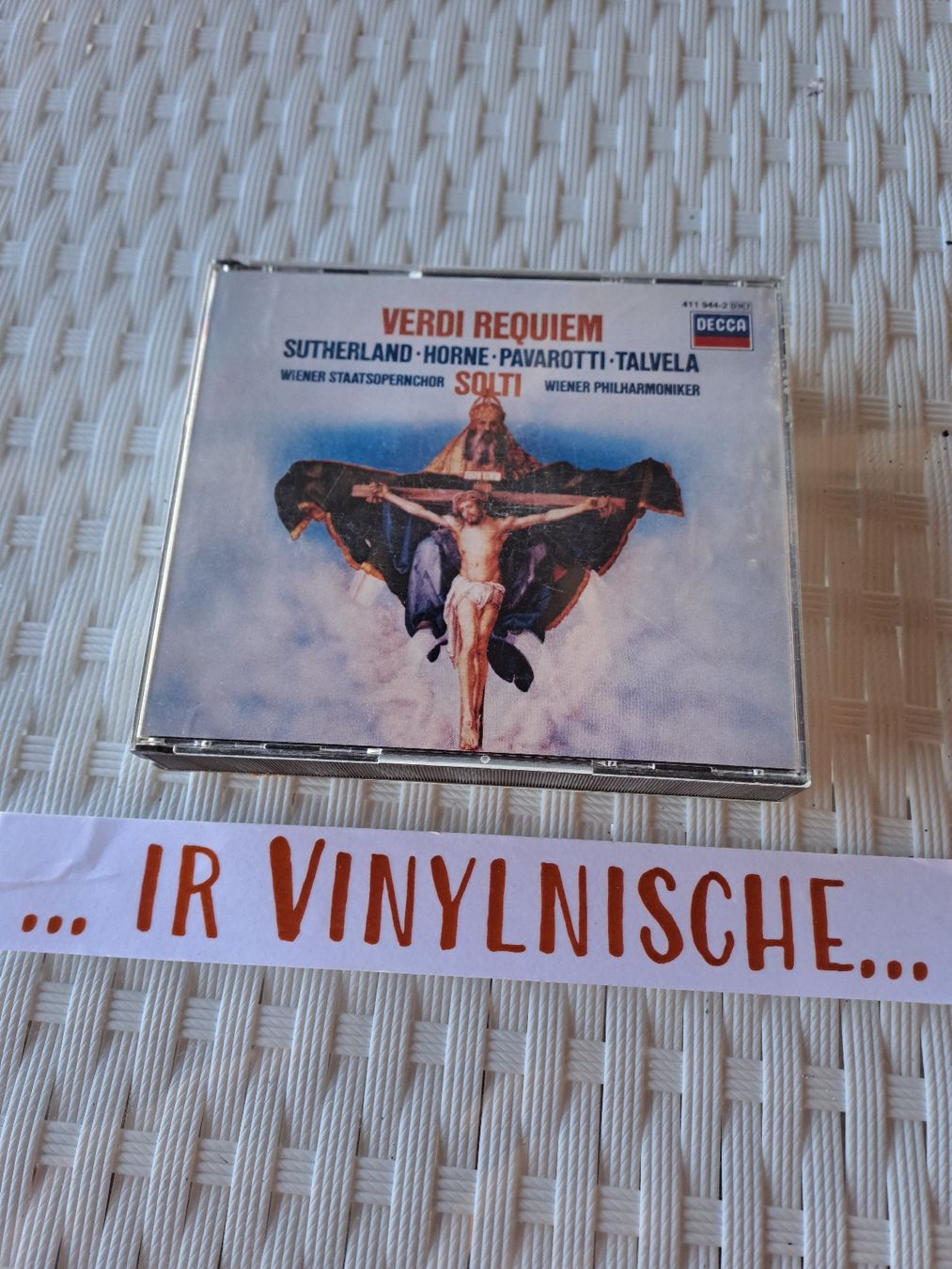 CDs: Doppel-CD  GIUSEPPE VERDI "Requiem"  DECCA – Gebraucht aus Uetendorf von Essiggurken