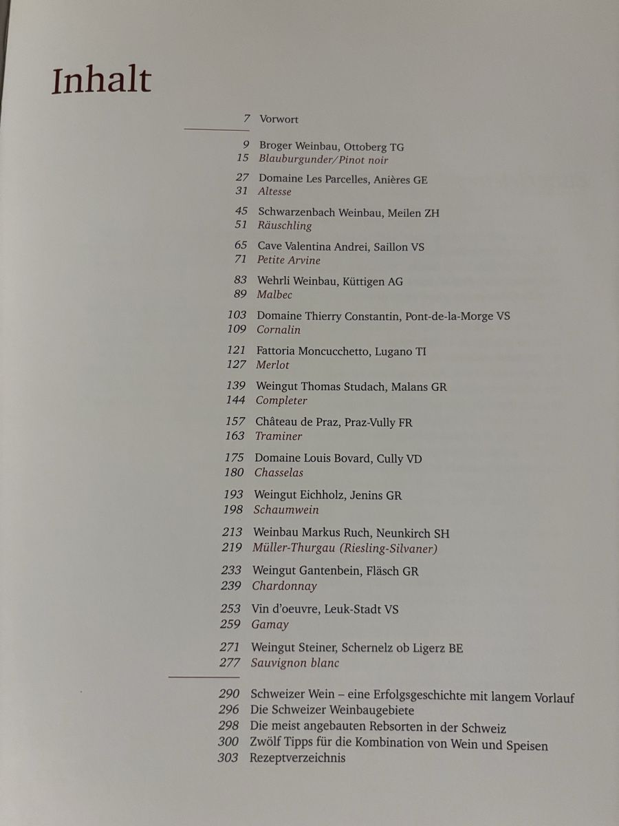 Bücher: Zu Tisch bei den Schweizer Winzern - Kochbuch – Gebraucht aus Zürich von WWehrle 1