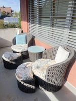 Balkon Lounge- Rattan