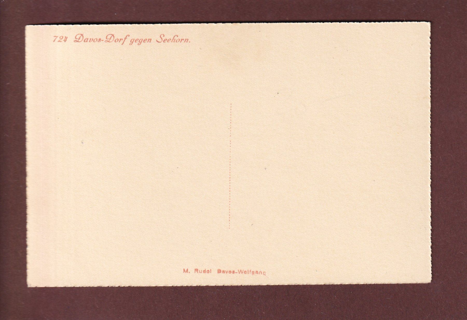Cartes postales: DAVOS-DORF - Teilansicht – D'occasion à Pully par nicecards 1