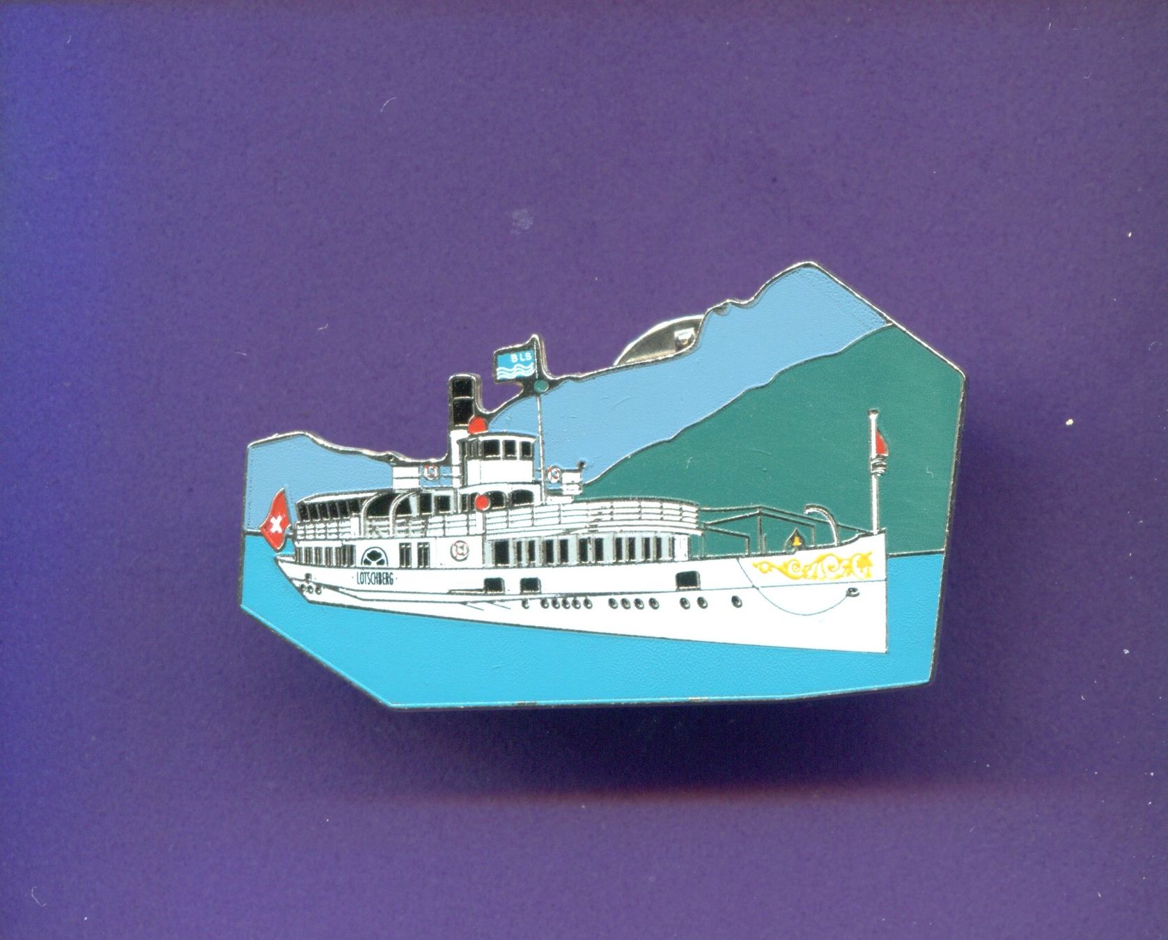 Placchette & Badge: Schmid-Müller  D.S. LÖTSCHBERG  Lim.1000 – Usato da Winterthur venduto da Sammleroase