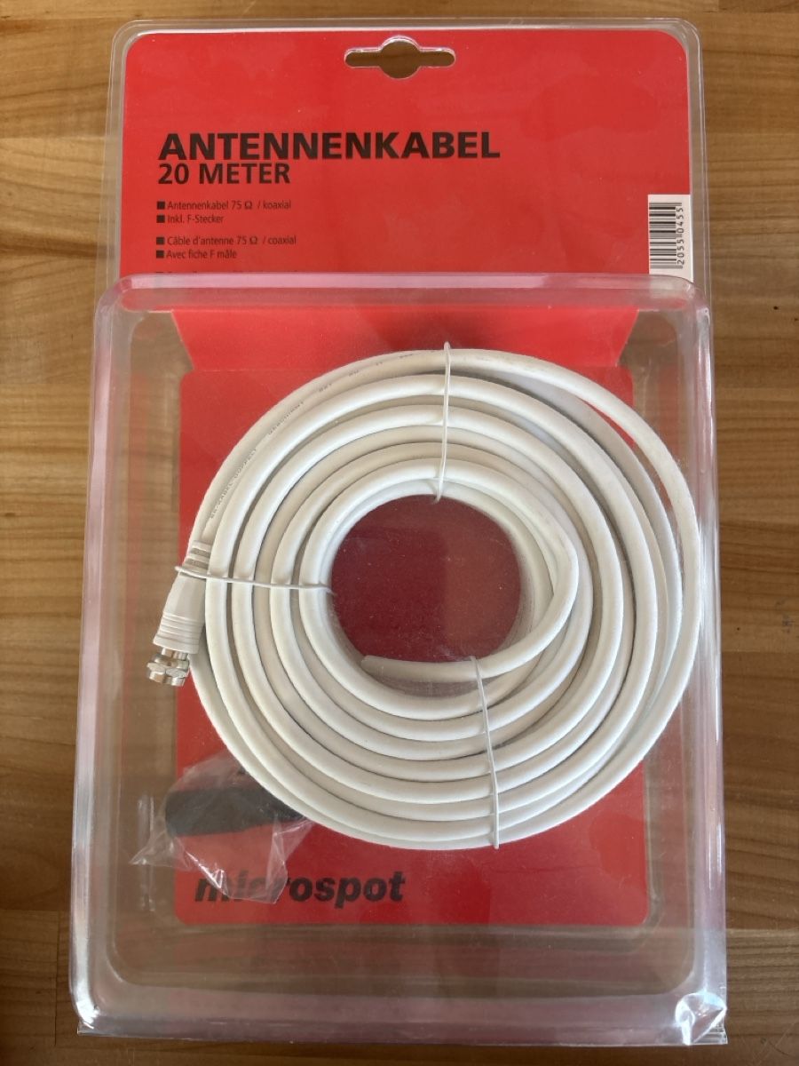 Kabel: 20 Meter Antennenkabel – Neu und originalverpackt aus Rümlang von Sambas19